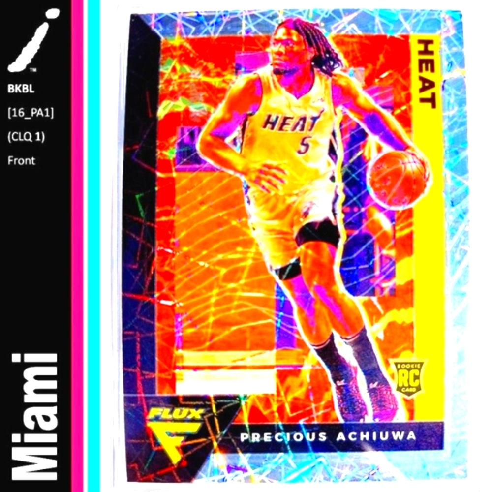 Miami Heat (Precious Achiuwa) - BKBL [16_PA1] - Rookie Card (RC)